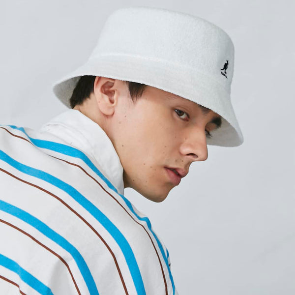 KANGOL BERMUDA BUCKET WHITE – HOLYSTREET